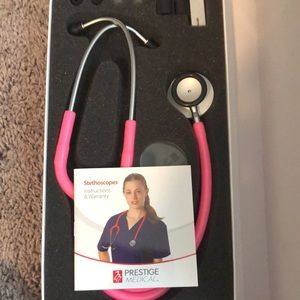 Pink stethoscope